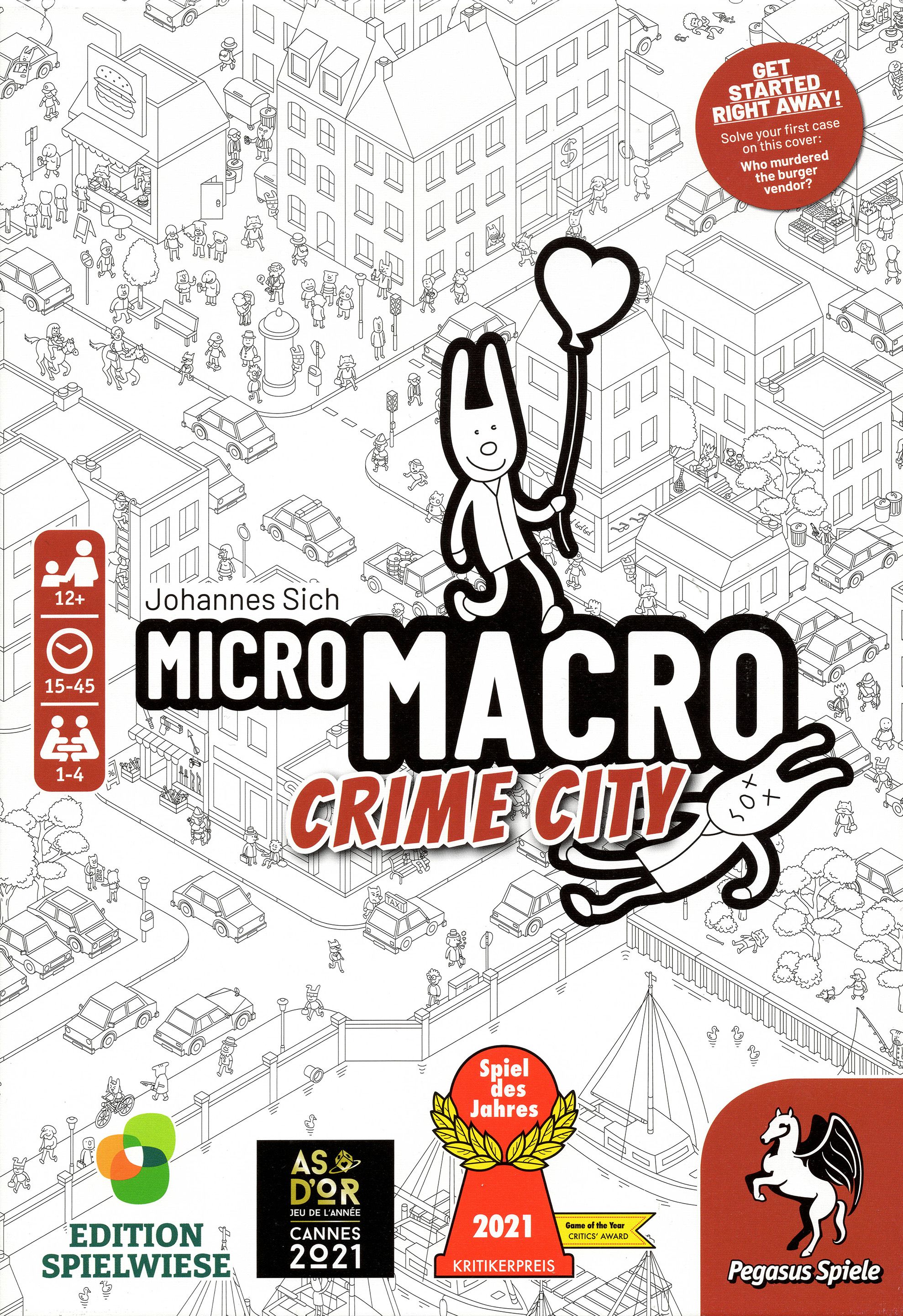 MicroMacro: Crime City artwork